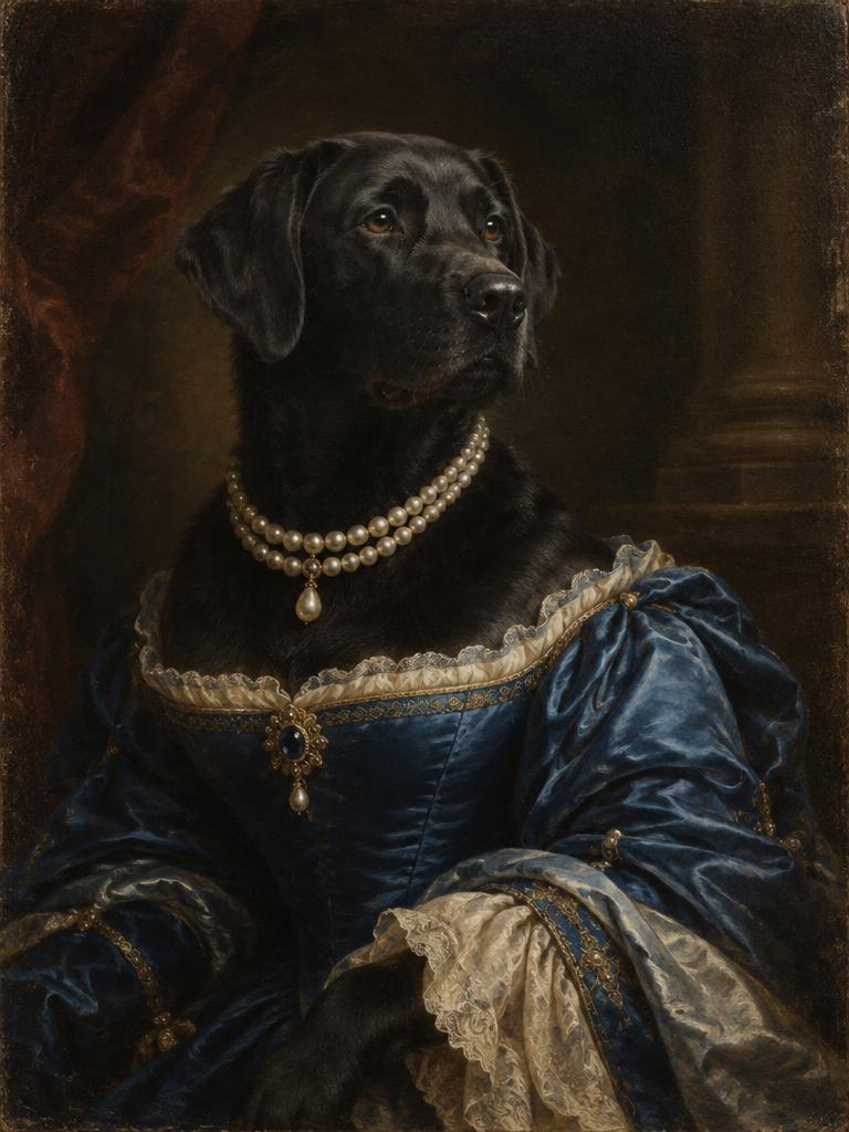 Renaissance portrait of Mira